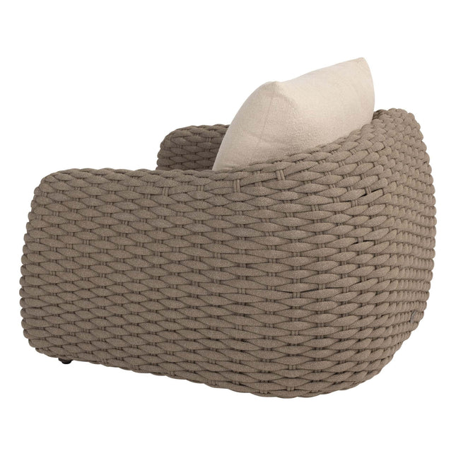 4 Seasons Outdoor Maxime Bistro Lounge Set + Boaz Side Table Terre