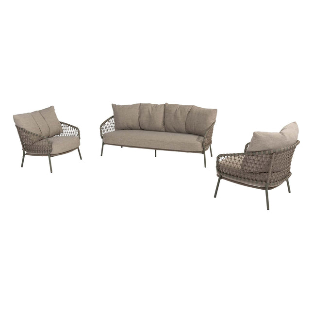 4 Seasons Outdoor Jura Lounge Set ohne Couchtisch
