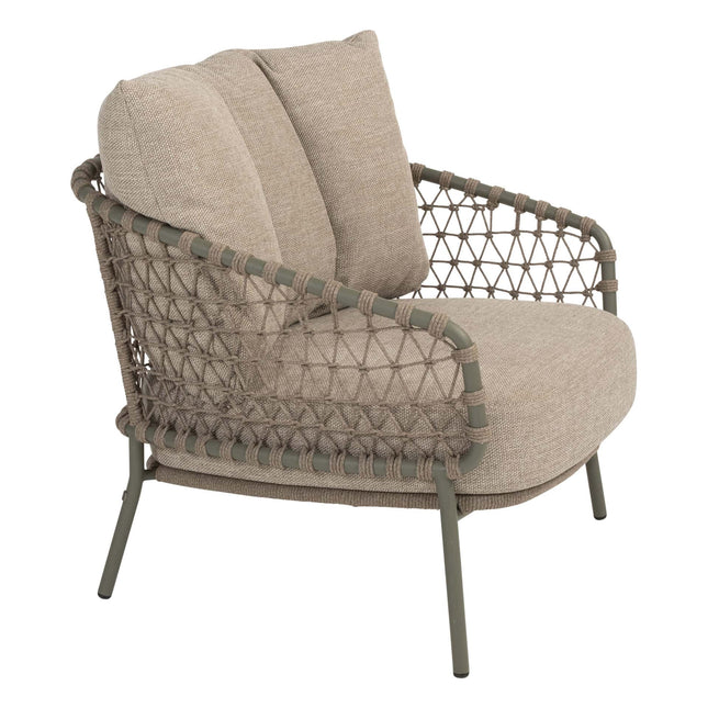 4 Seasons Outdoor Jura Lounge Stuhl inkl. 2 Kissen