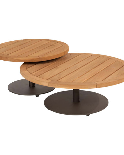 4 Seasons Outdoor Capresi Lounge Set + Volta Kaffeetische Terre