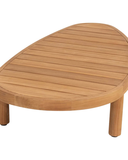 4 Seasons Outdoor Maxime Chaise Lounge Bank + Lounge Stuhl + Finn Couchtisch Kieselform