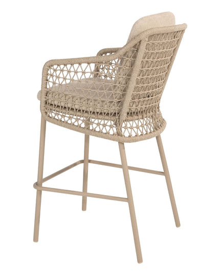 4 Seasons Outdoor Tramonti Bar Sitz + Taste 4SO Prado Bartafel Teak 200 cm Latte