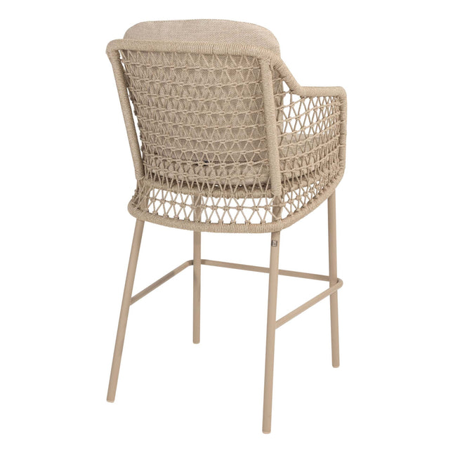 4 Seasons Outdoor Tramonti Bar Sitz + Taste 4SO Prado Bartafel Teak 200 cm Latte