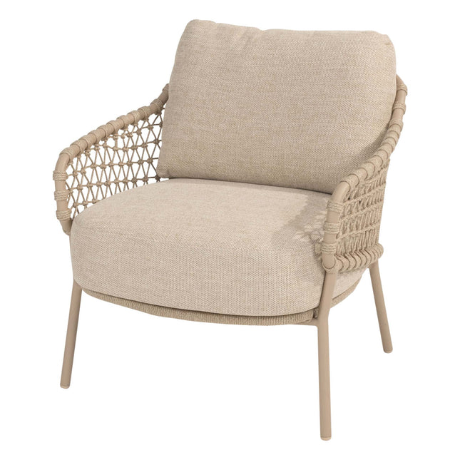 4 Seasons Outdoor Sardinia Low Dining Chair inkl. 2 Kissen