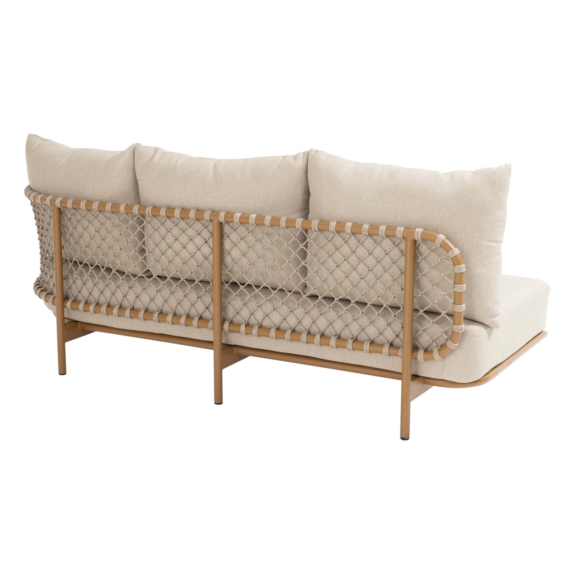 4SO Martinique lounge set amber met Hampton salontafels (2 st.)