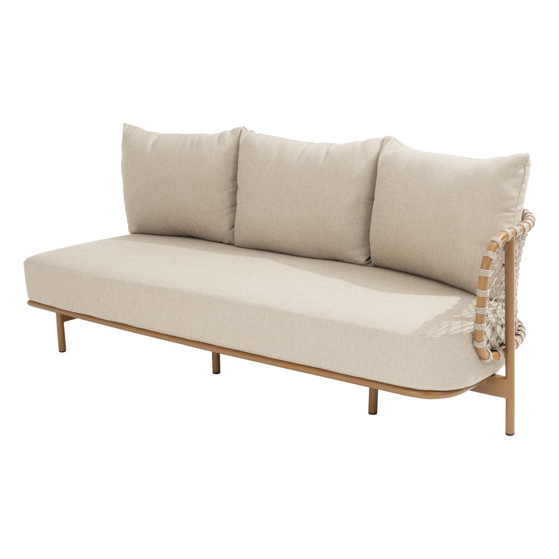 4SO Martinique lounge set amber met Hampton salontafels (2 st.)