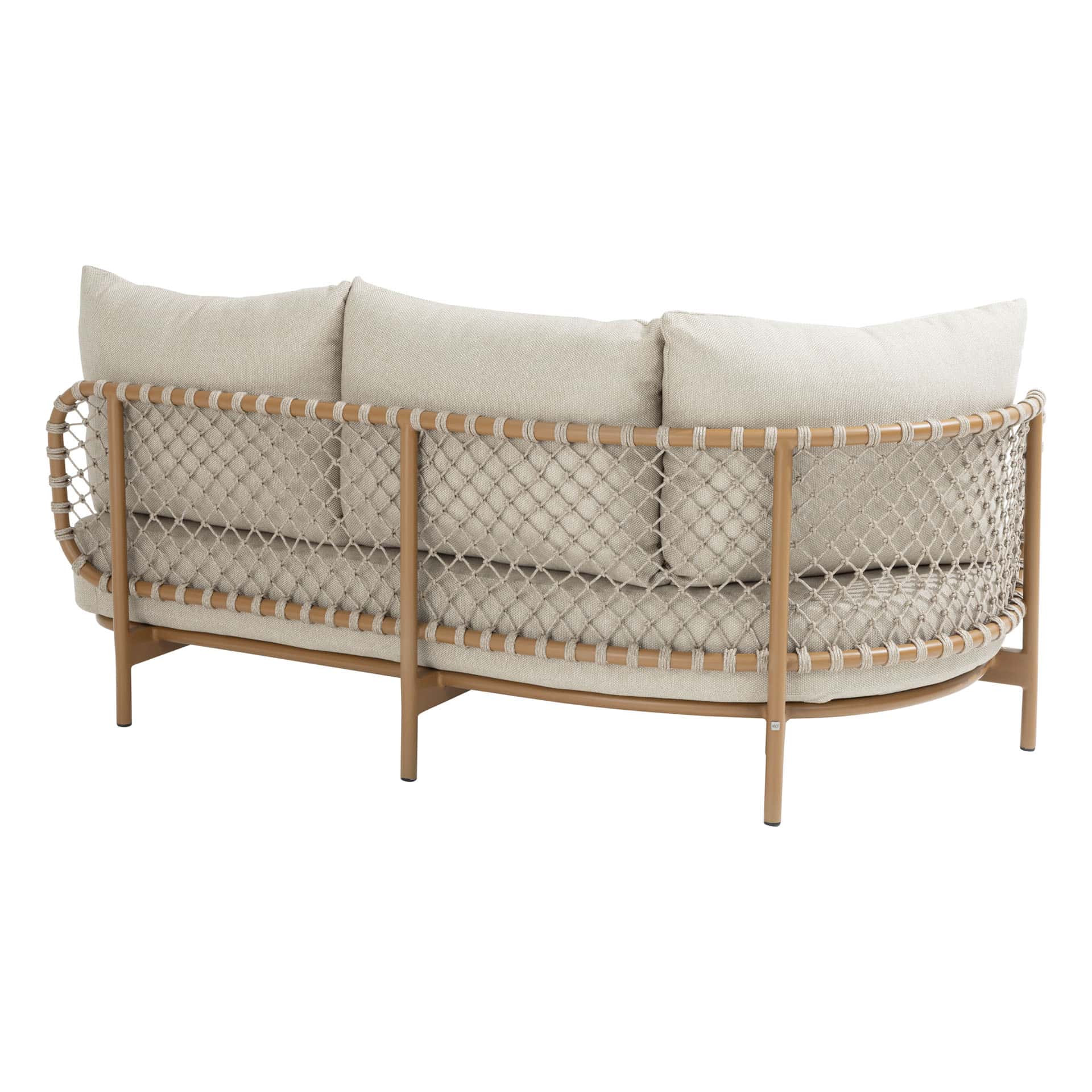 4SO Martinique lounge set amber met Hampton salontafels (2 st.)