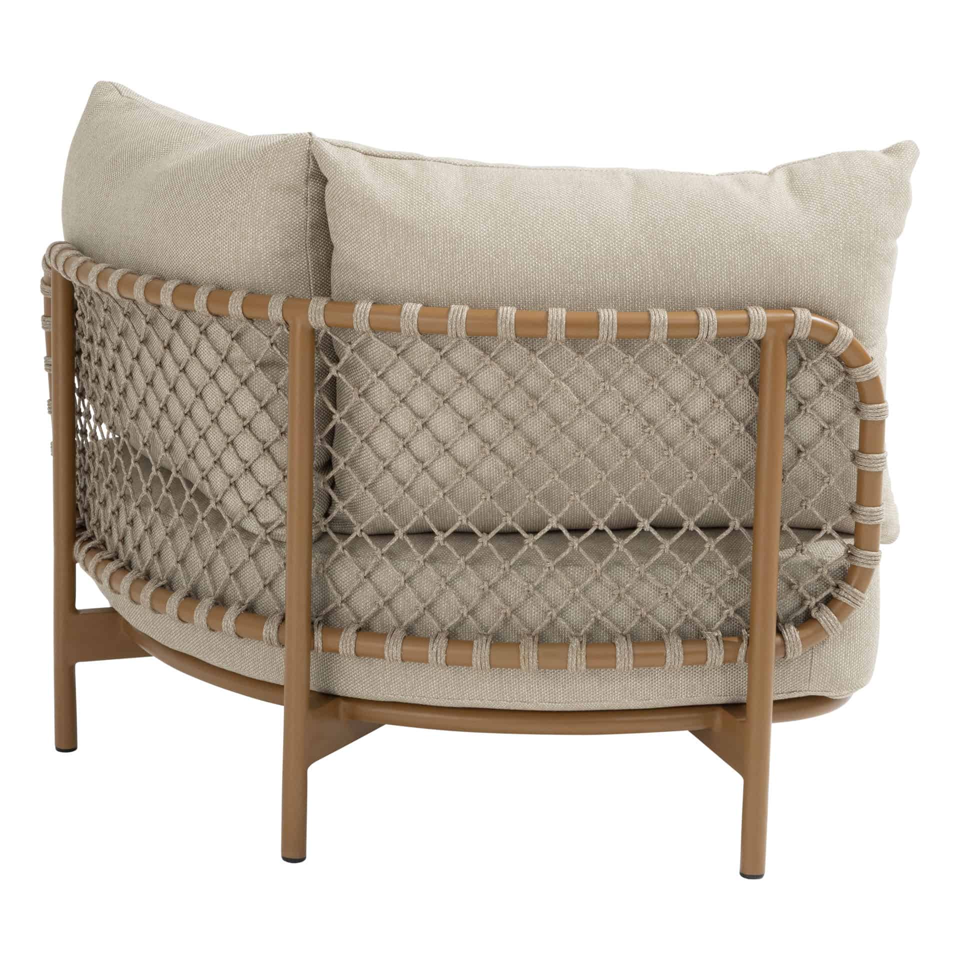 4SO Martinique modulaire hoekbank 217×191 cm amber - afbeelding 7