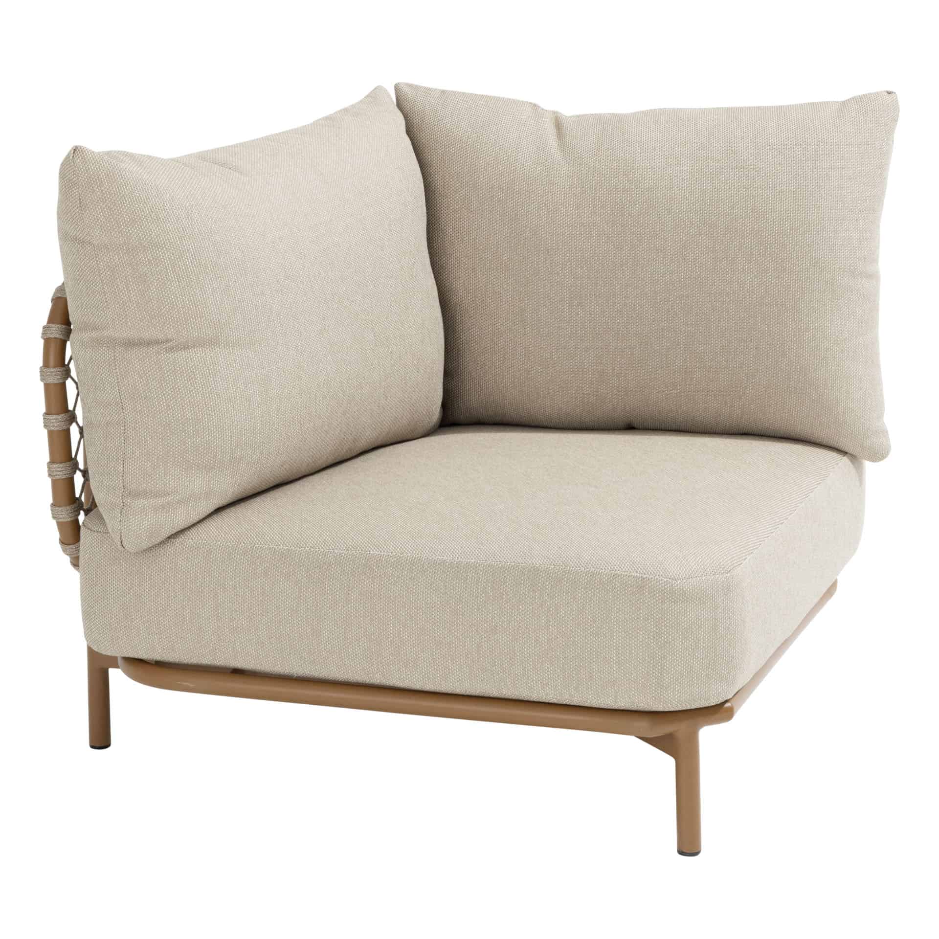 4SO Martinique lounge set amber met Hampton salontafels (2 st.)