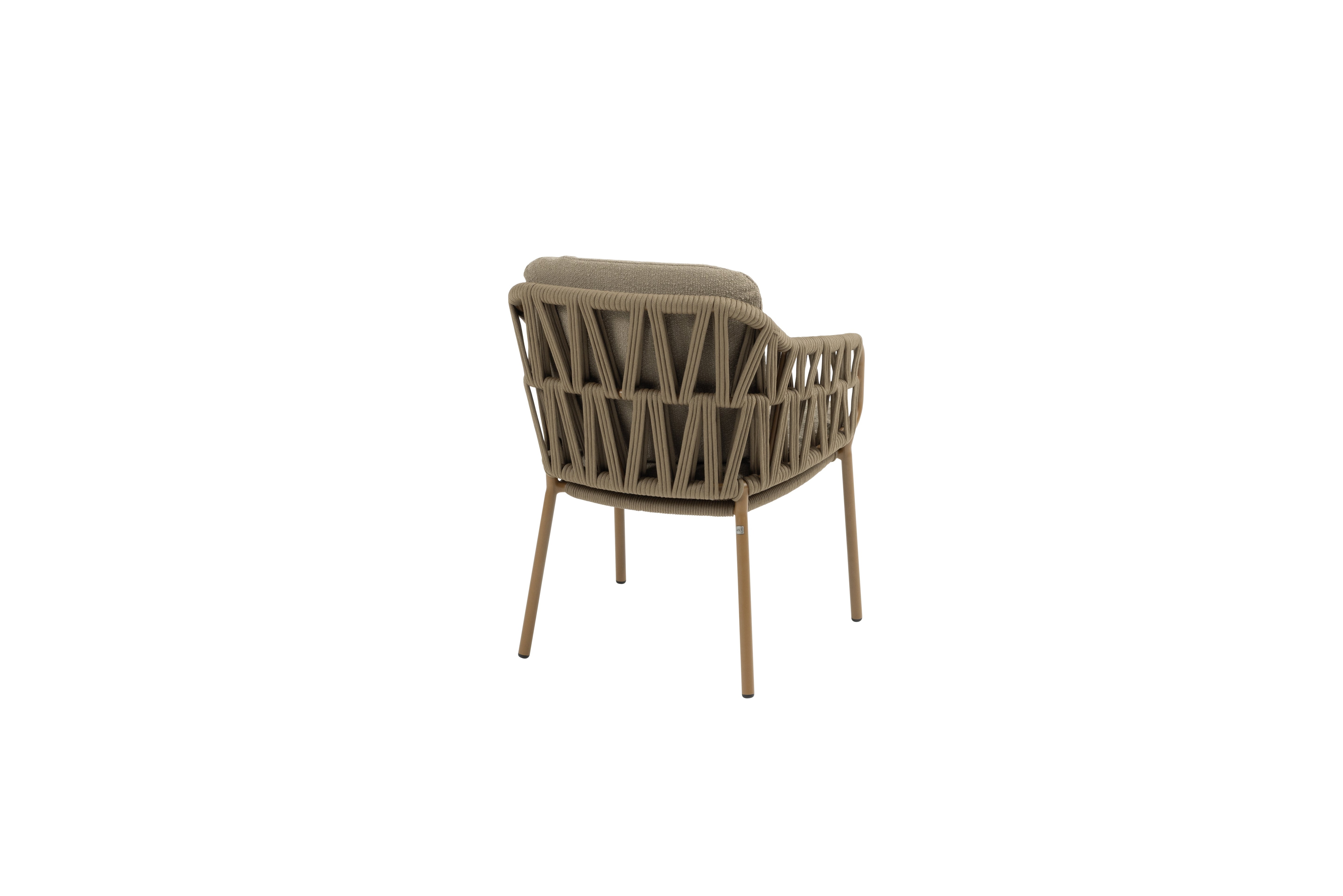 4SO Biarritz loungestoel taupe incl. 2 kussens - afbeelding 4