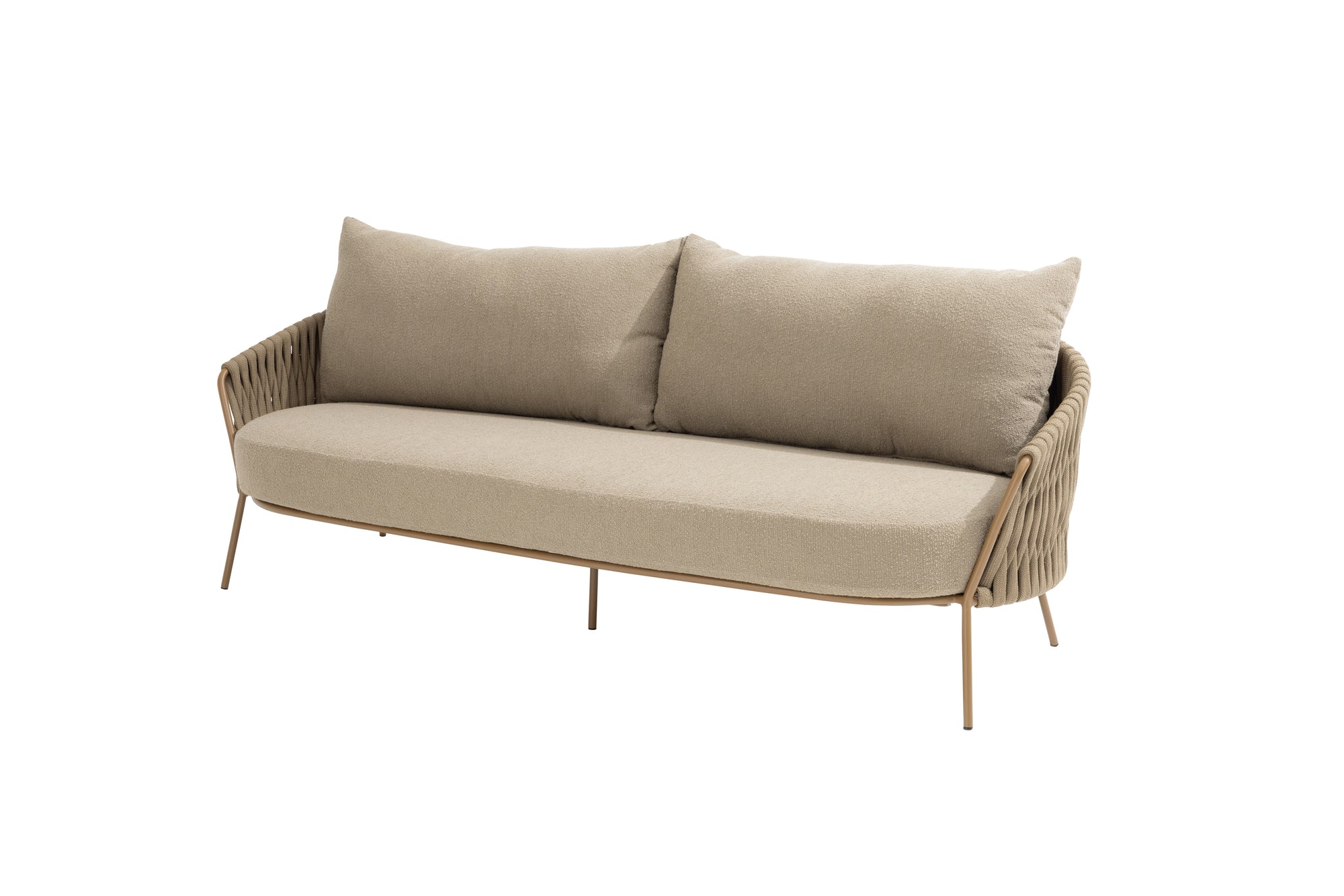 4SO Molina Sofa 3-Sitzer amber inkl. 3 Kissen