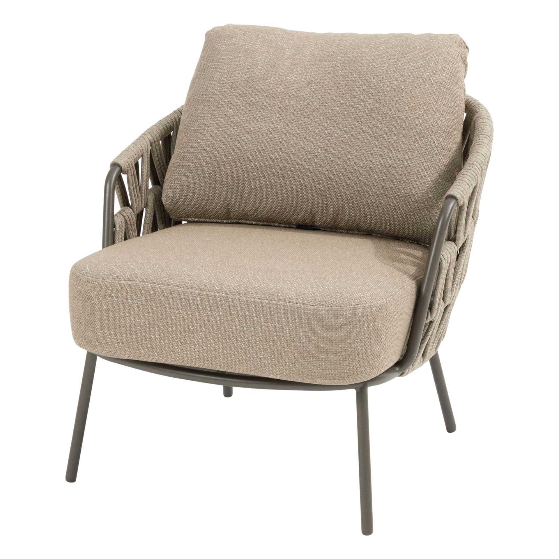 4SO Mallorca low dining set terre (5 st.) + Taste 4SO Salute tafel 220x105cm