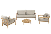 Lucas living set with Finn coffeetable 80cm _ - Complete Set