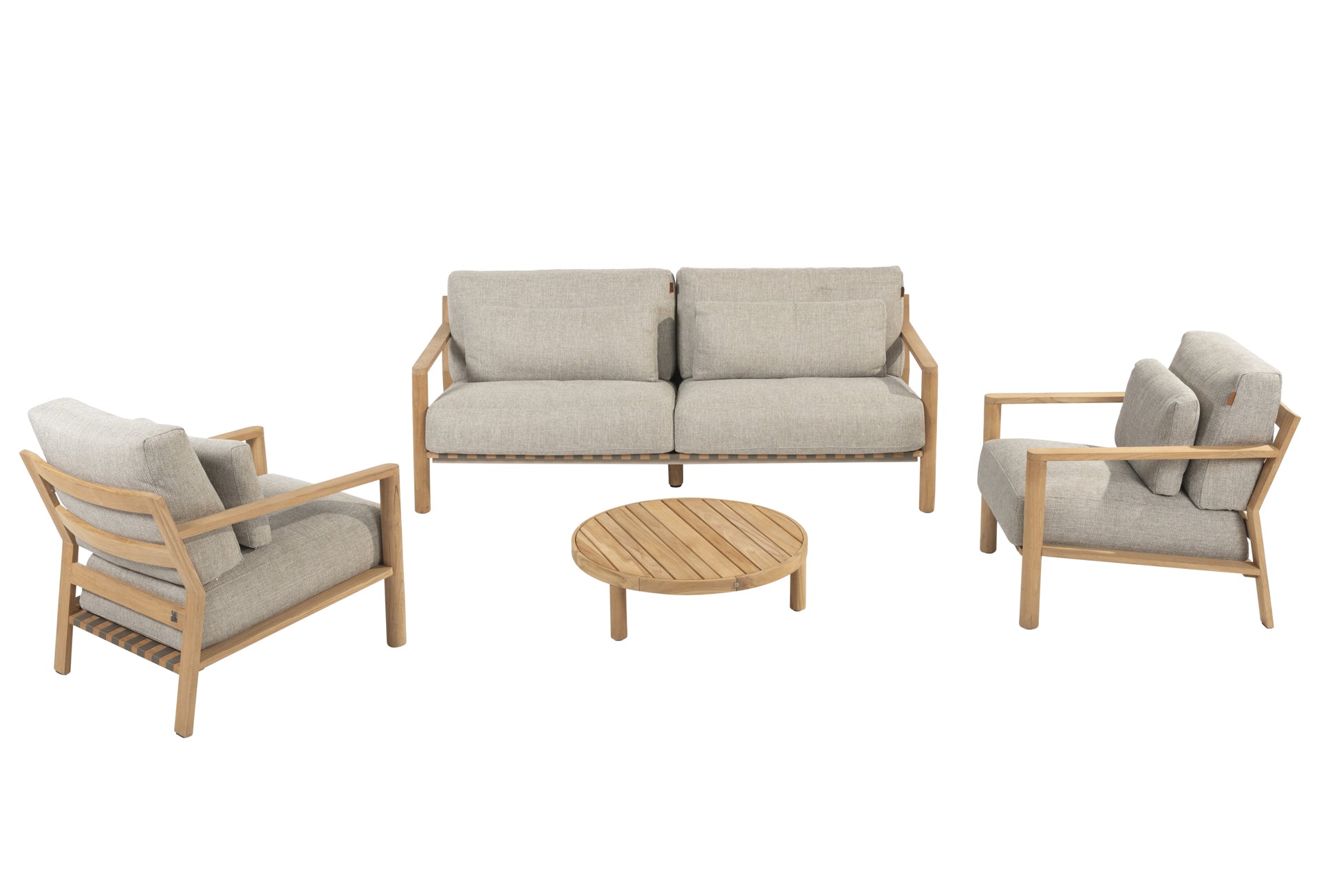 Lucas living set with Finn coffeetable 80cm _ - Complete Set