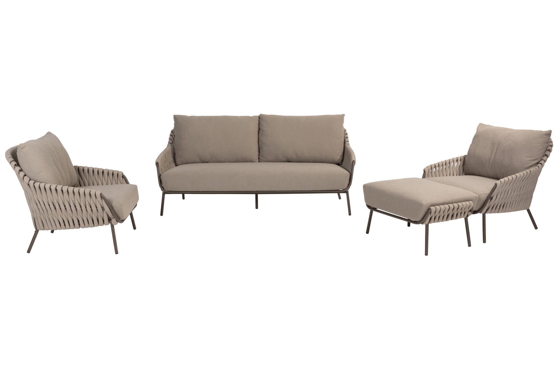 Montera lounge set with footstool - Complete Set