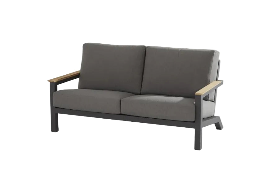 4SO Loungebank Capitol Aluminium Teak