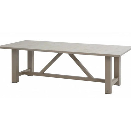 4 Seasons Outdoor Diva Garden table with ceramic table top and aluminum frame - 240 cm