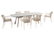Barista dining set Latte with Manolo Latte dining table _ - Complete Set
