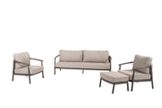 Barolo lounge set terre with footstool - Complete Set