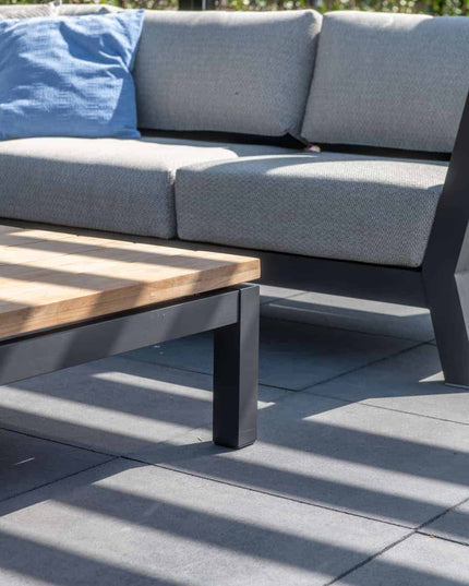 4 Seasons Outdoor Meteoro Lounge Set + Capitol Couchtabelle 90 x 90 cm