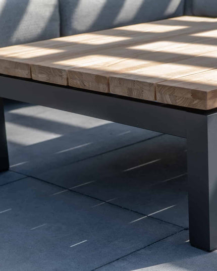 4 Seasons Outdoor Meteoro Lounge Set + Capitol Couchtabelle 90 x 90 cm