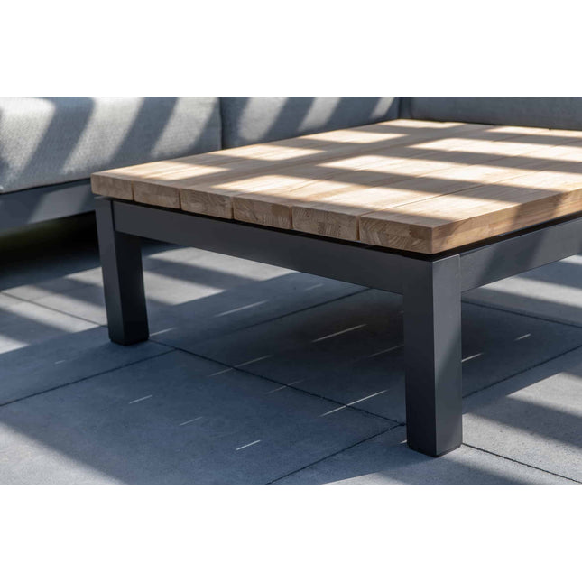 4 Seasons Outdoor Meteoro Lounge Set + Mitte + Capitol Couchtabelle 90 x 90 cm
