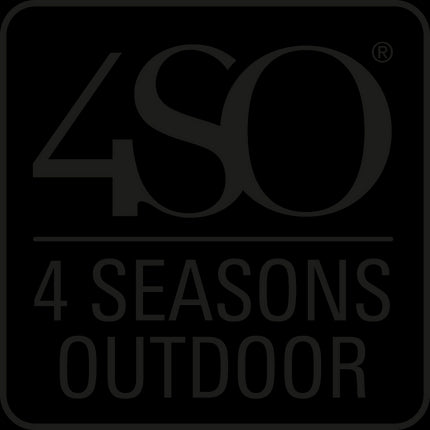 4 Seasons Outdoor Julia Stapelbares Stuhl gebürstet Teaks inkl. 2 Kissen