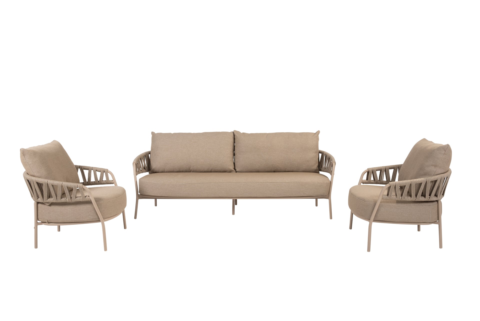 Calma lounge set latte without tables - Complete Set
