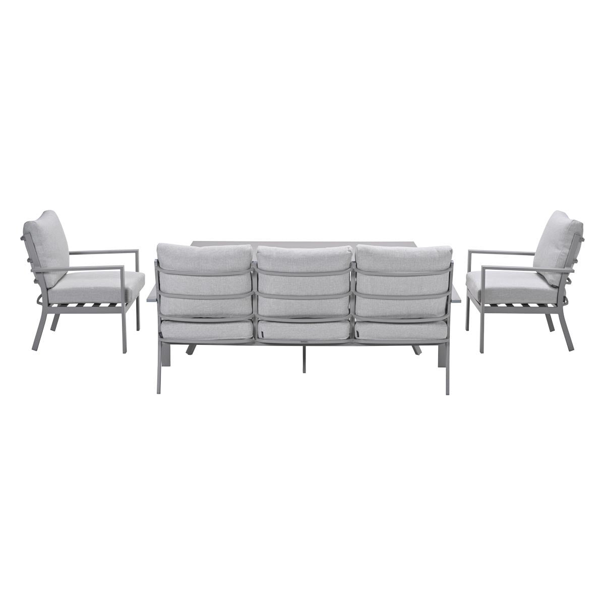Garden Impressions Sergio loungeset dining 4-delig aluminium frame - afbeelding 6