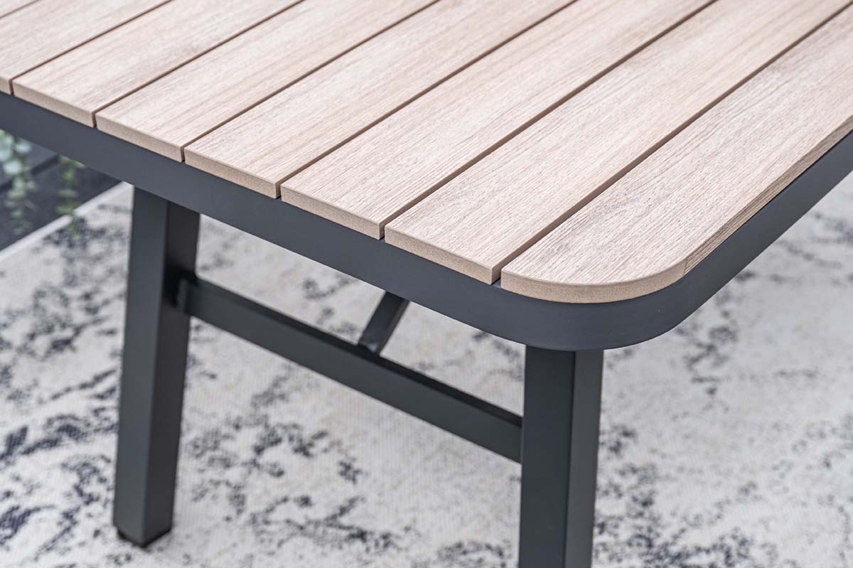 Garden Impressions Monti lounge-diningset 5-delig aluminium frame met rope - afbeelding 17
