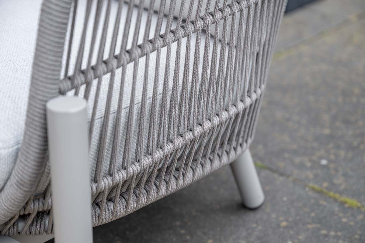 Garden Impressions Catanzaro loungeset 3-delig aluminium frame met rope - afbeelding 18