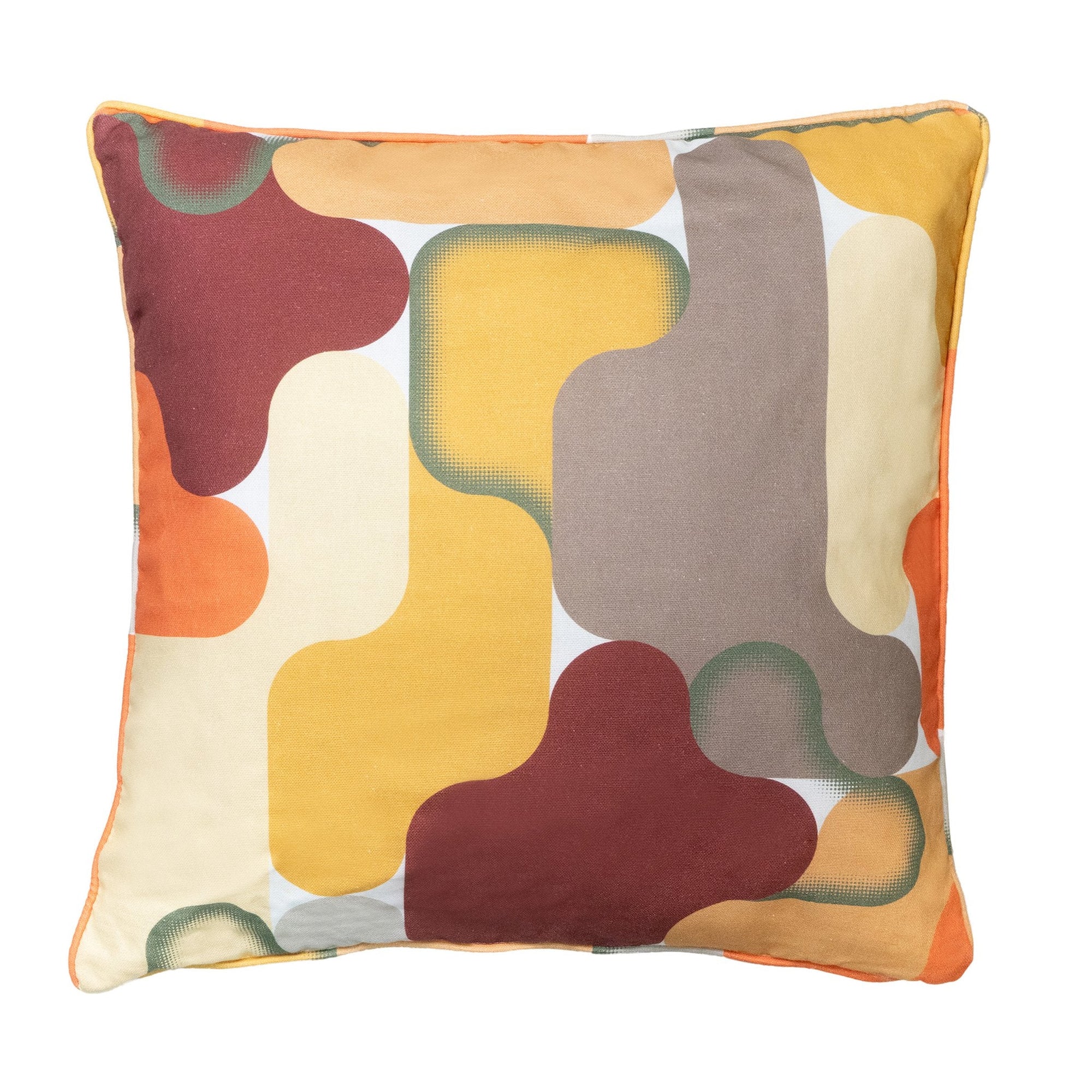 Madison Grafi sierkussen 50x50 cm - Grafi bordo