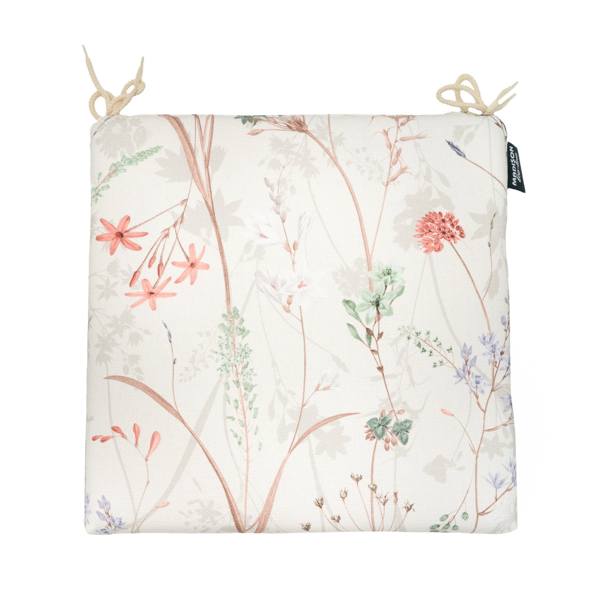 Madison Canvas Eco+ universeel rits zitkussen 40x40 cm - Donna natural canvas eco+