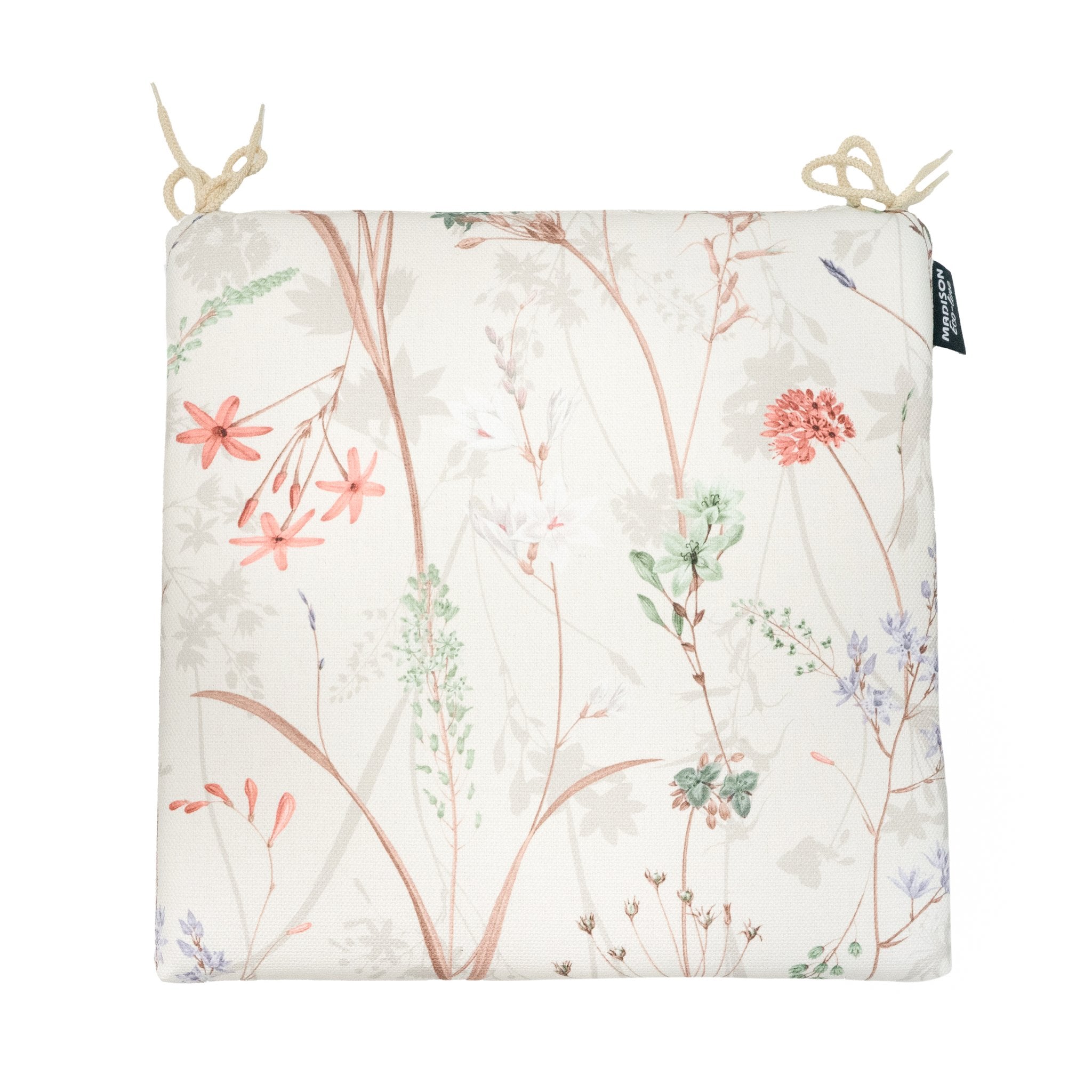 Madison Canvas Eco+ universeel rits zitkussen 40x40 cm - Donna natural canvas eco+