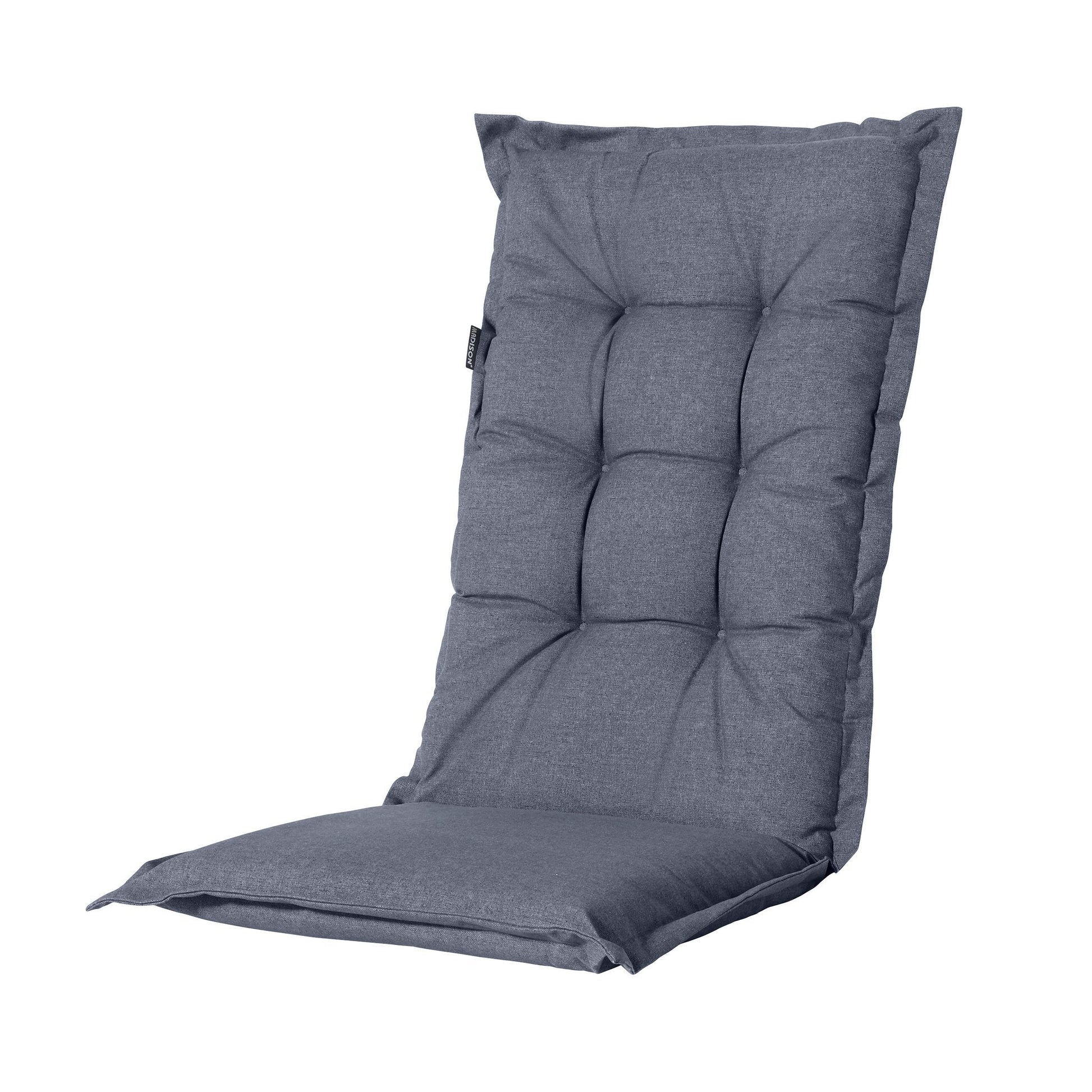 Madison Manchester rugkussen 123x50 cm - Manchester denim grey