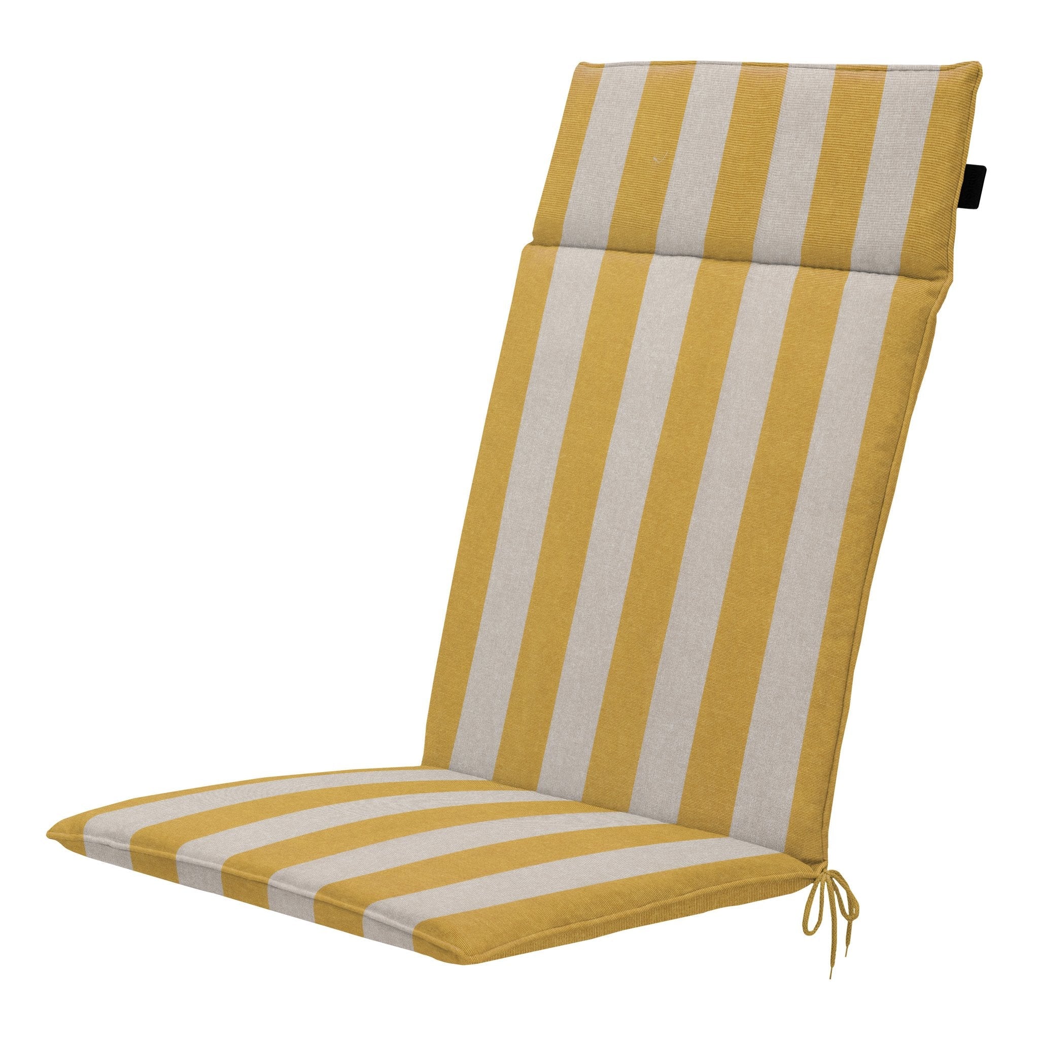 Madison Amora hoge rug rugkussen 120x50 cm - Amora mustard