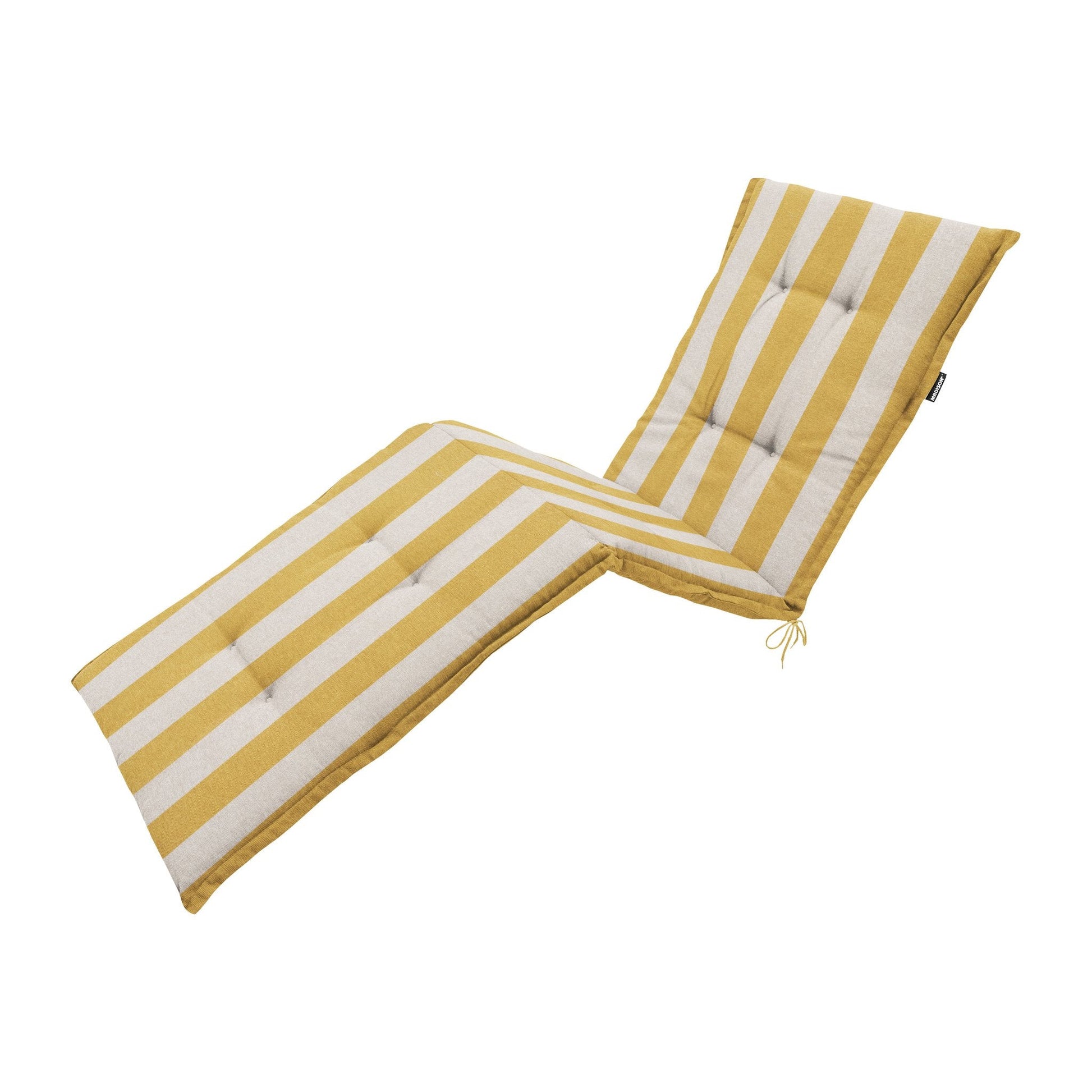 Madison Amora standaard ligbedkussen 200x65 cm - Amora mustard