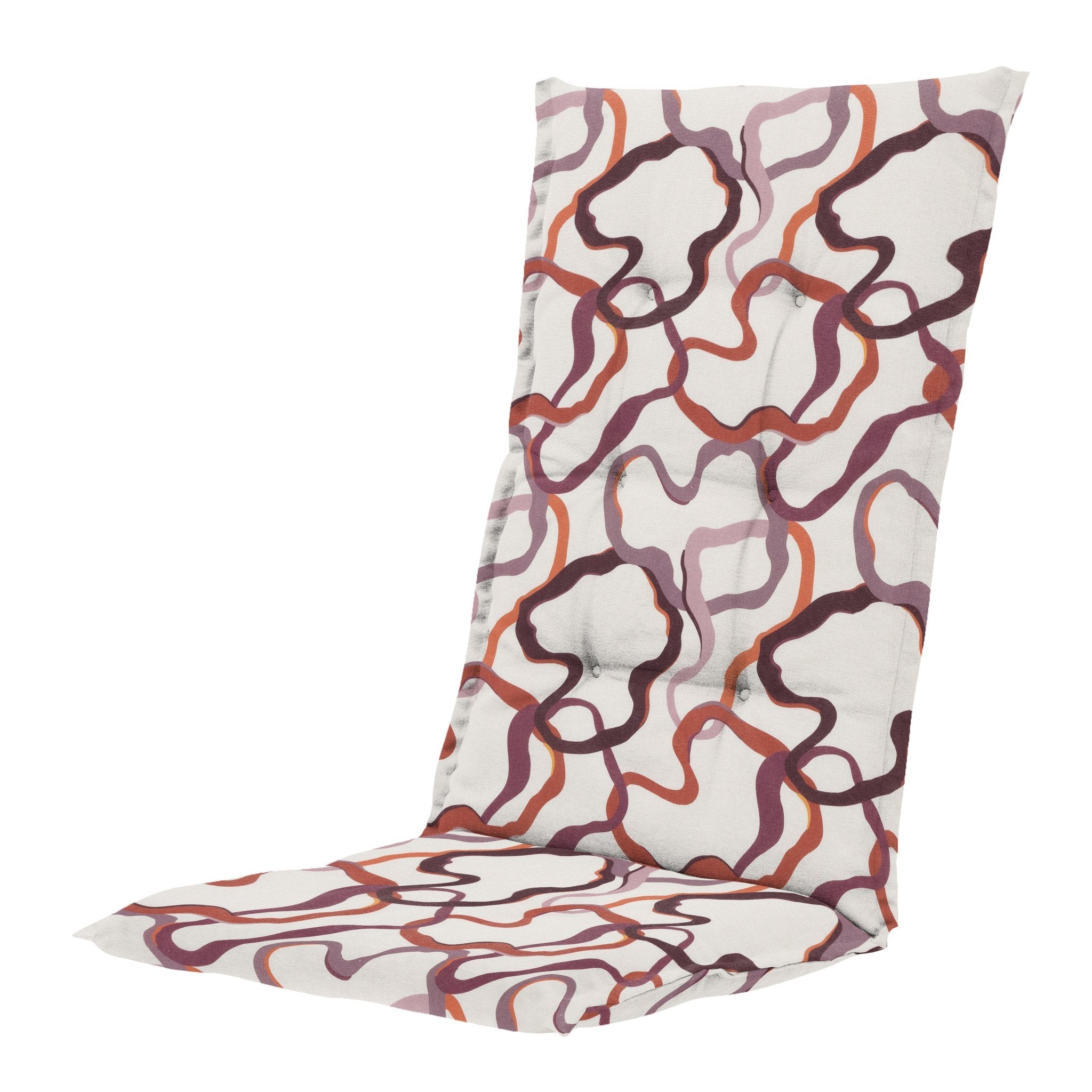 Madison Blaze hoge rug rugkussen 123x50 cm - Blaze purple