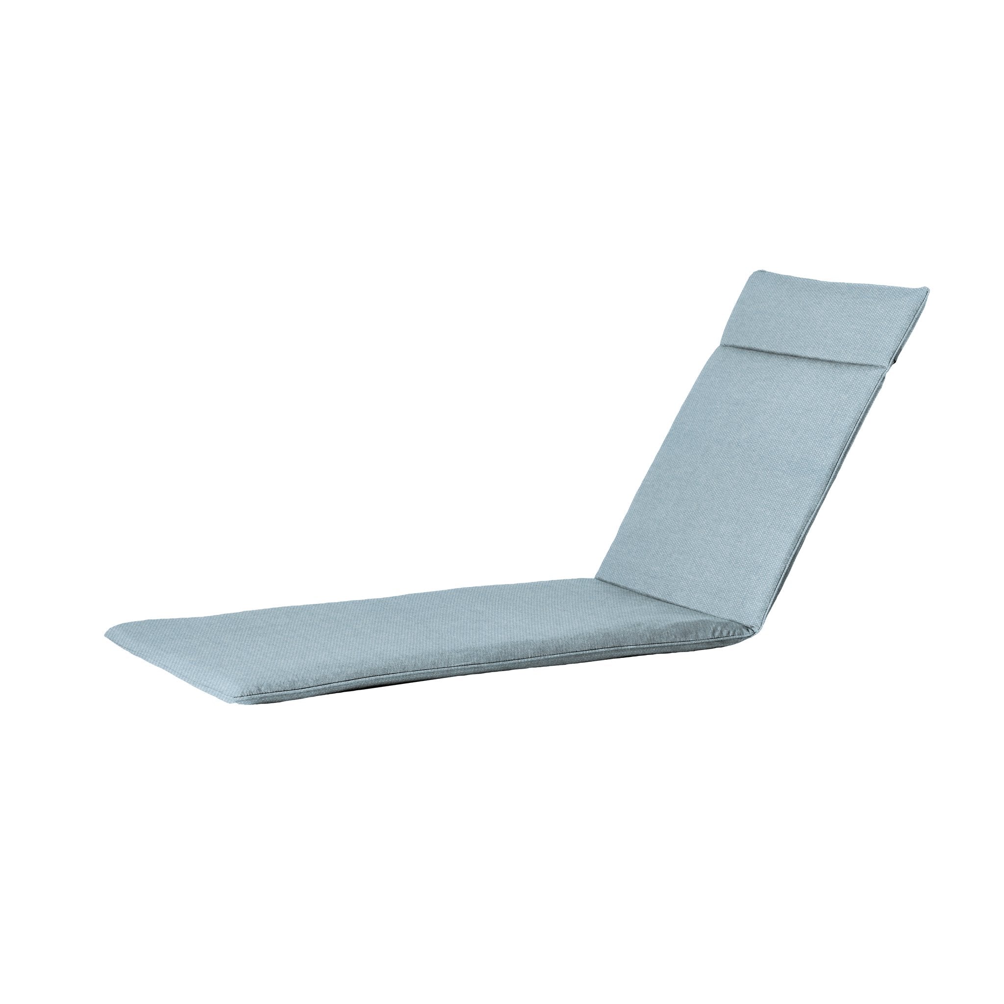 Madison Canvas Eco+ standaard ligbedkussen 190x60 cm - Aqua canvas eco+