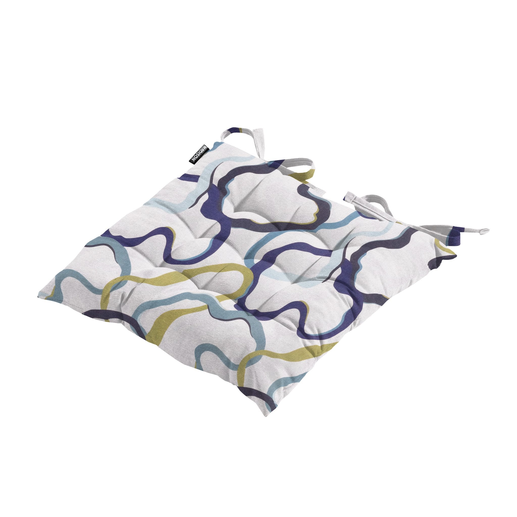 Madison Blaze toscane zitkussen 46x46 cm - Blaze blue
