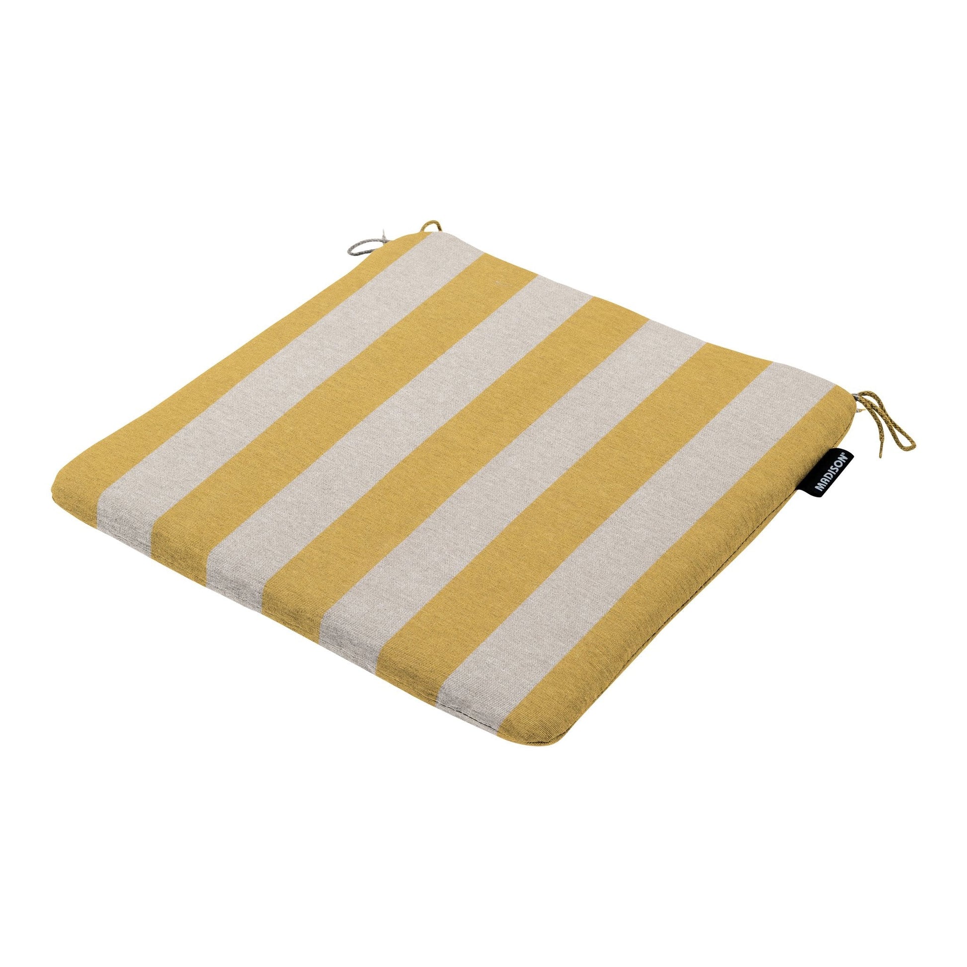 Madison Amora universeel rits zitkussen 40x40 cm - Amora mustard