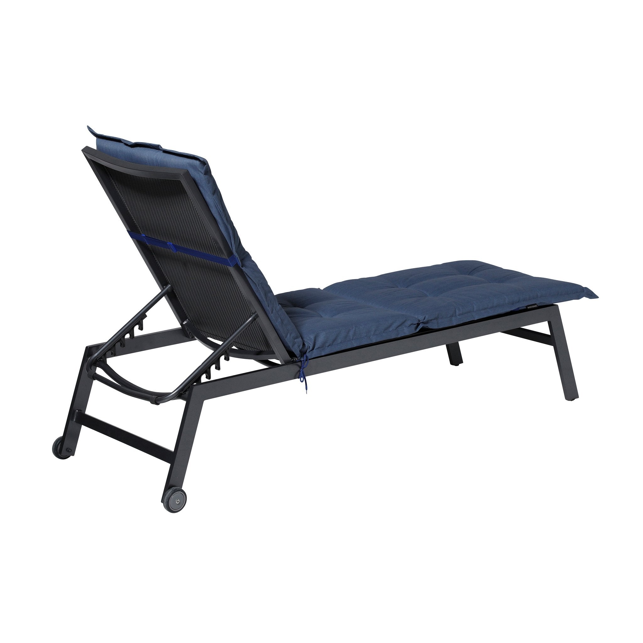 Madison Basic standaard basis ligbedkussen 200x65 cm - Basic kobalt