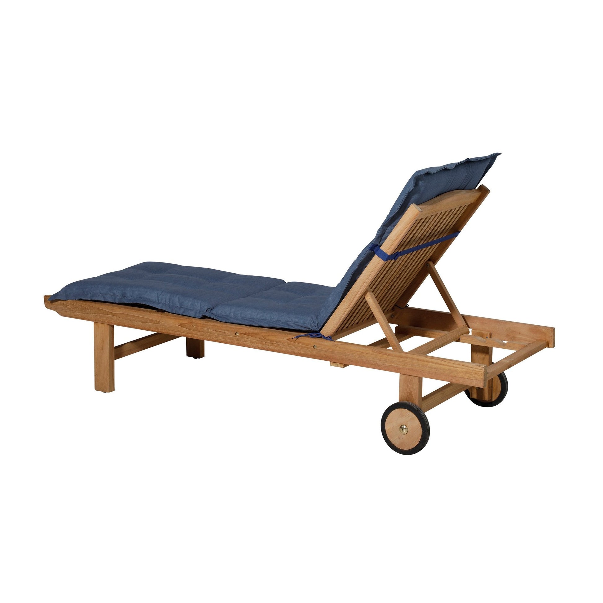 Madison Basic standaard basis ligbedkussen 200x65 cm - Basic kobalt