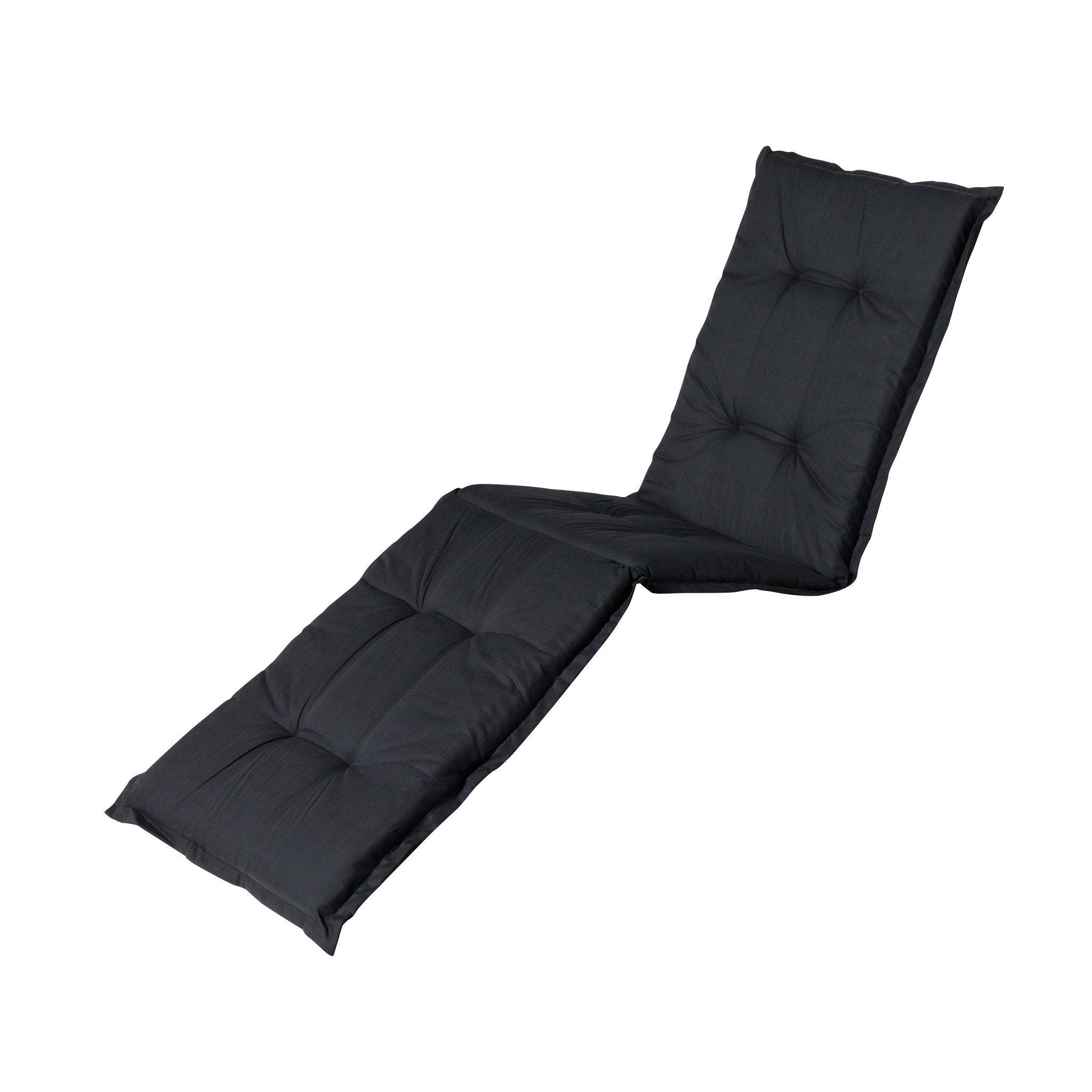 Madison Basic standaard basis ligbedkussen 200x65 cm - Basic black