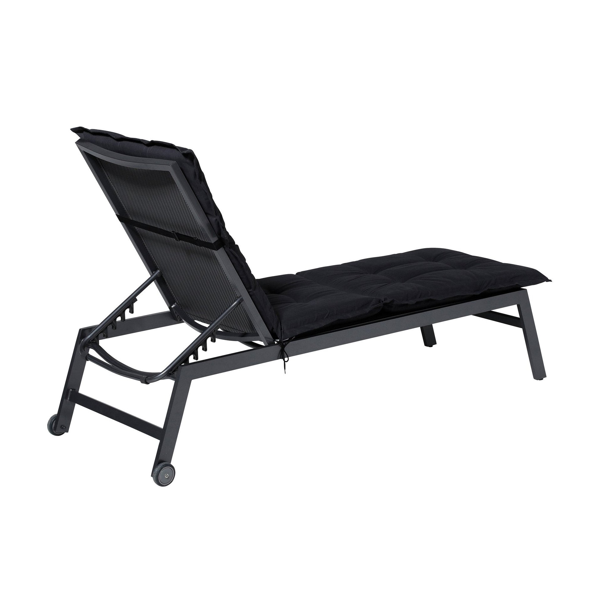 Madison Basic standaard basis ligbedkussen 200x65 cm - Basic black