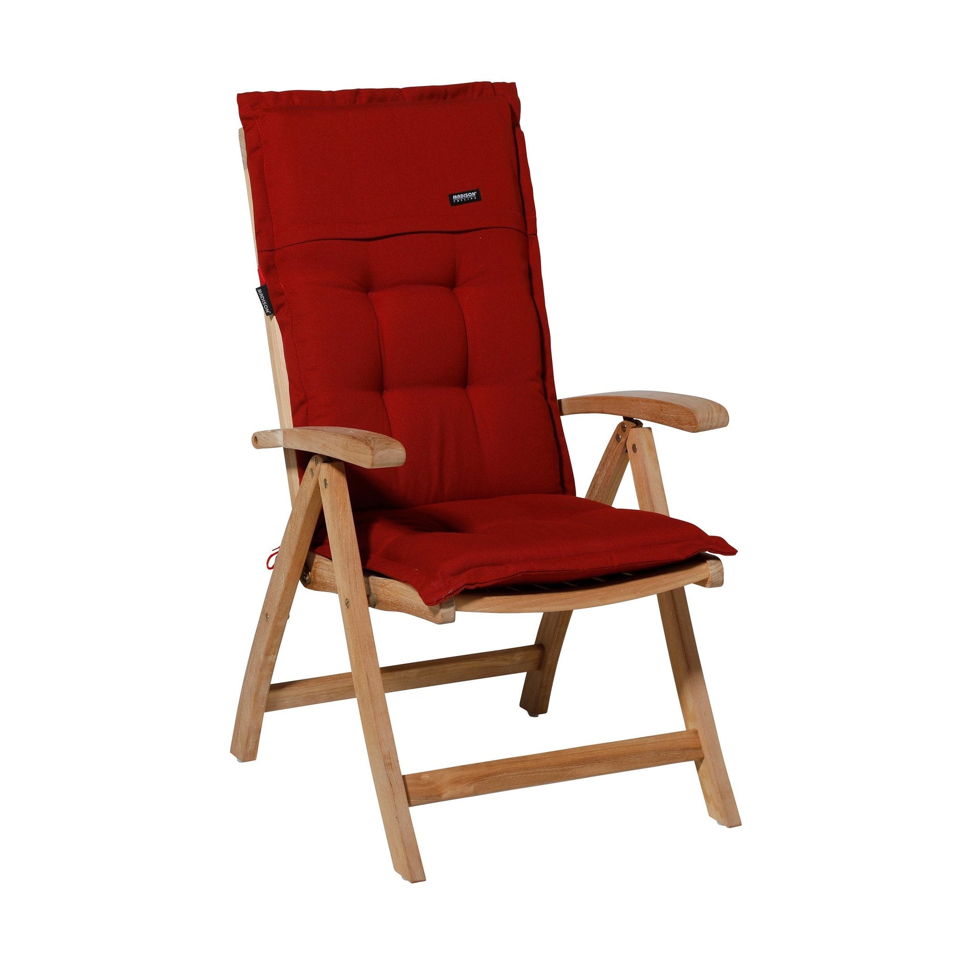 Madison Rib lage rug rugkussen 105x50 cm - Rib red