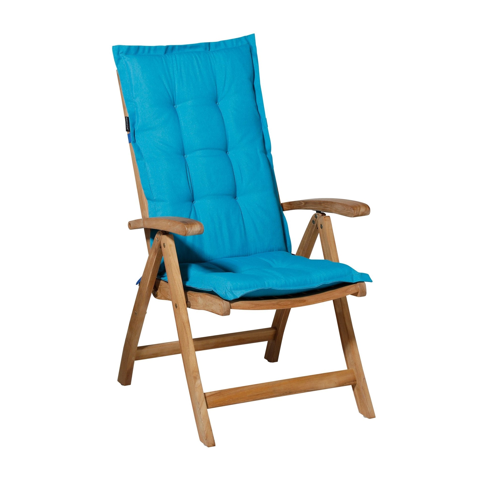 Madison Panama hoge rug basis rugkussen 123x50 cm - Panama aqua