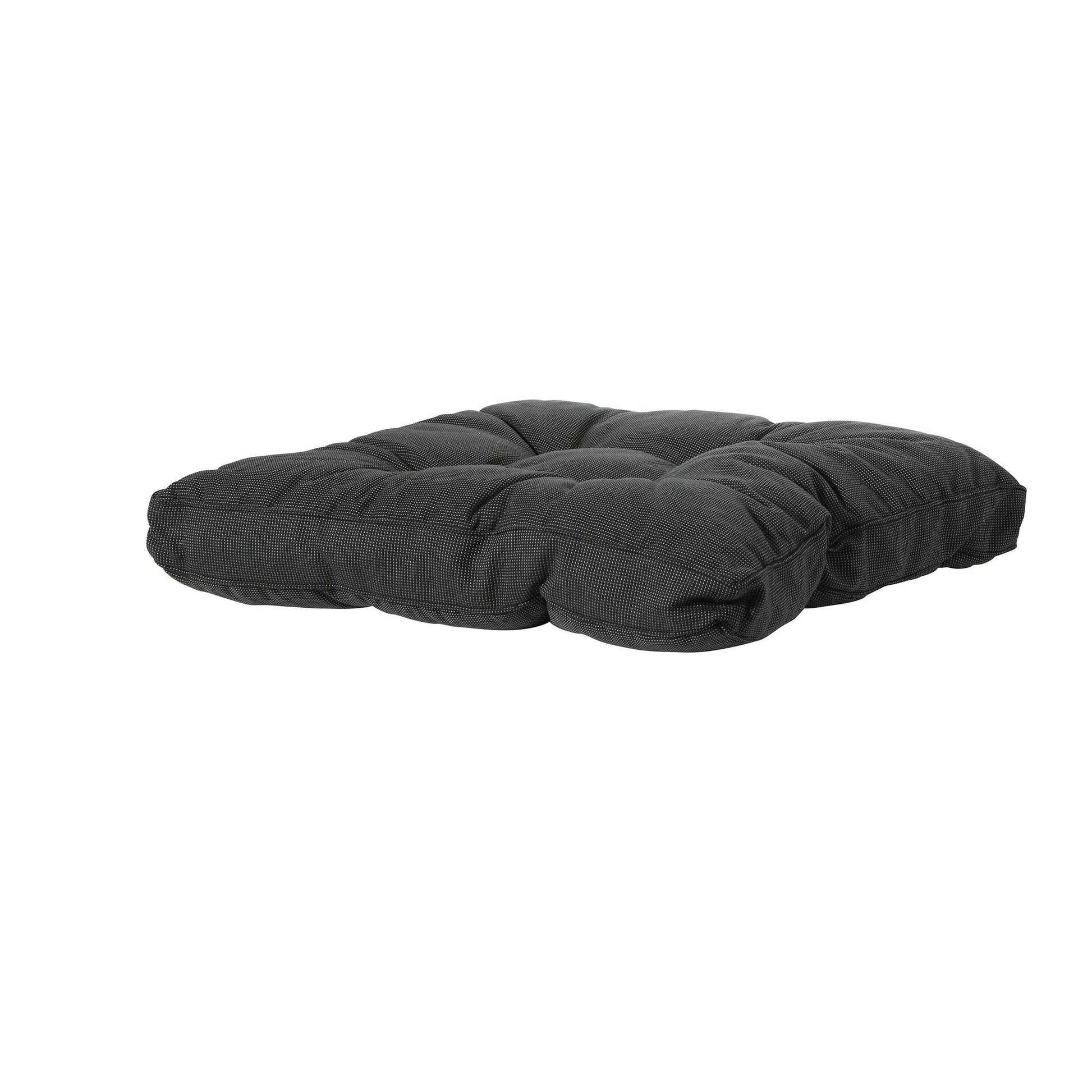 Madison Rib zitkussen 73x73 cm - Rib black