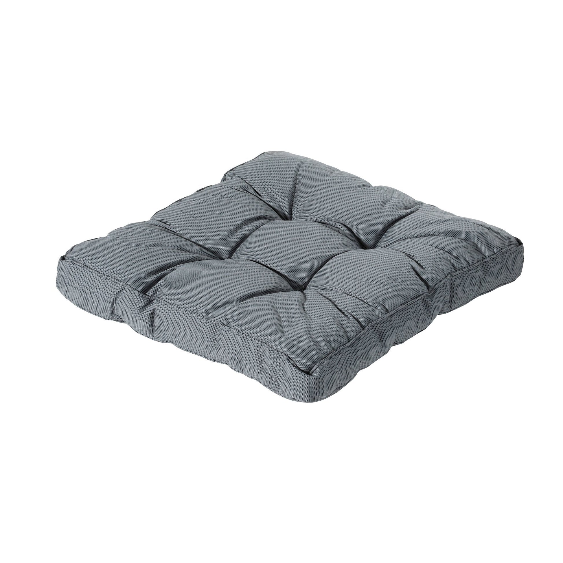 Madison Rib zitkussen 73x73 cm - Rib grey