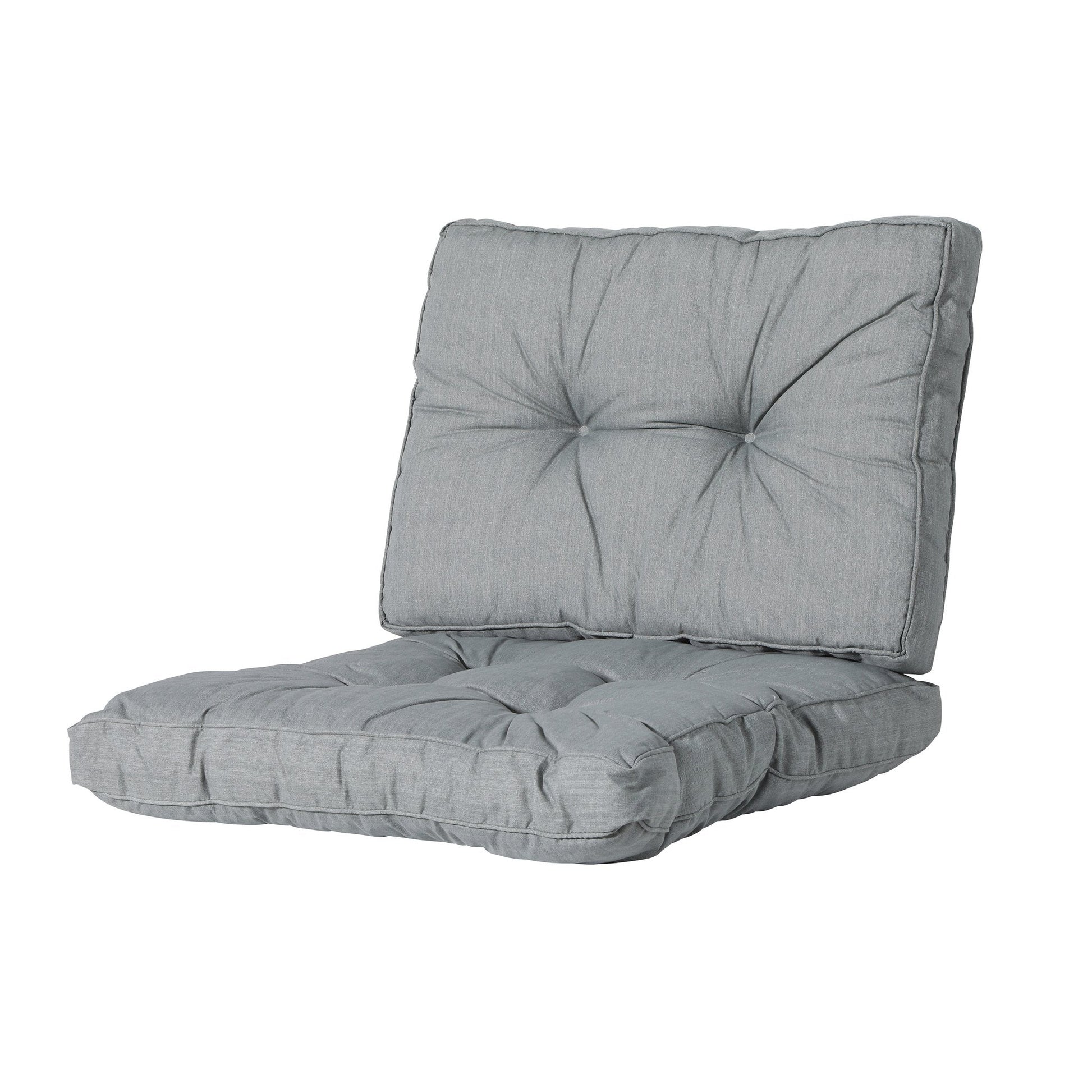 Madison Basic rugkussen 43x73 cm - Basic grey